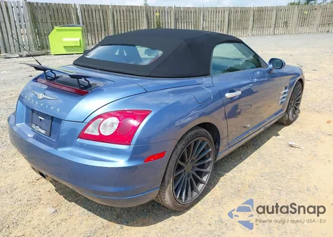 2006 Chrysler Crossfire Limited из США, поврежденный, VIN 1C3AN65L06X063275